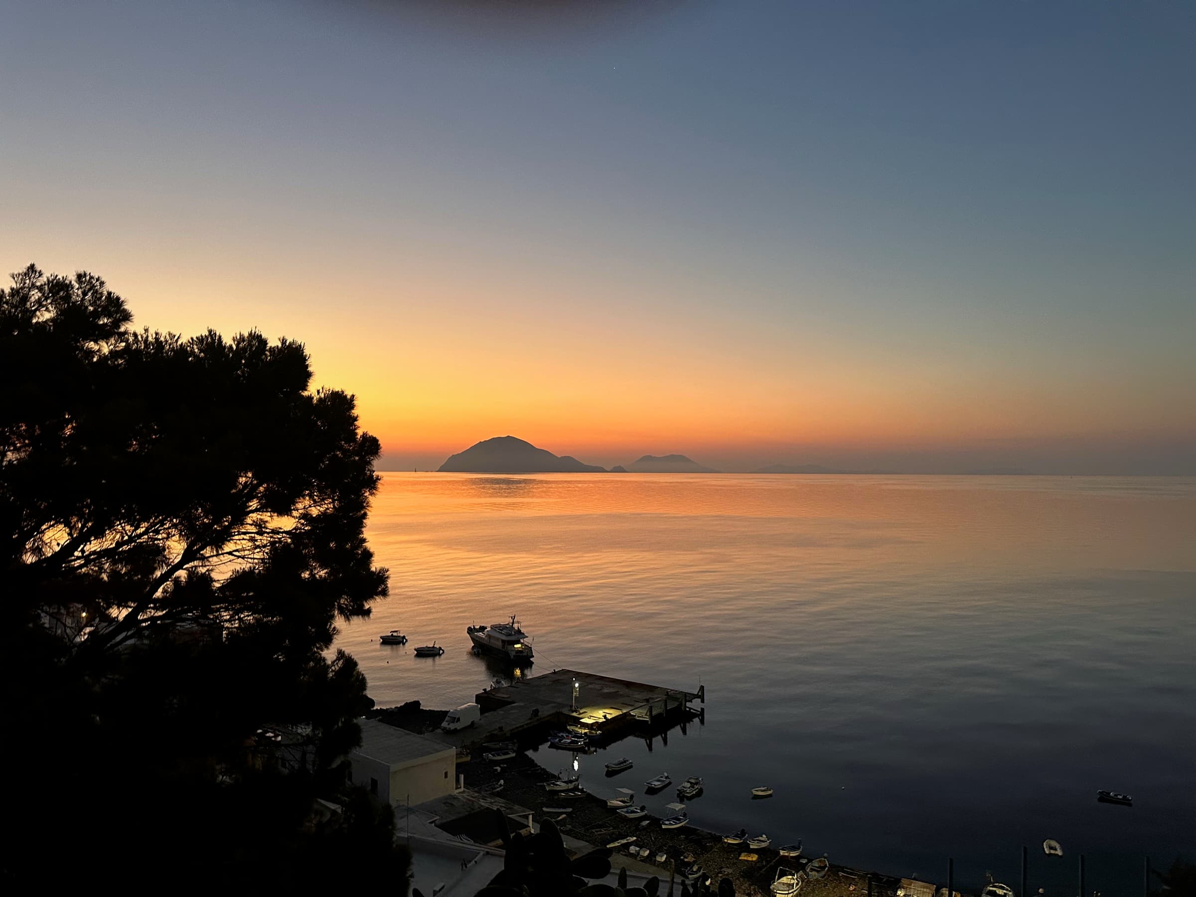 Aperitivo au couchant